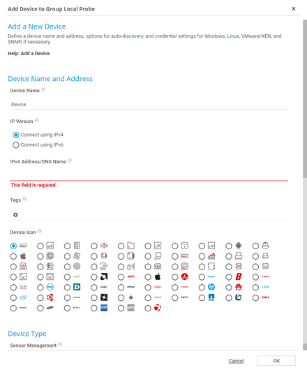 Add Device Assistant Step 2