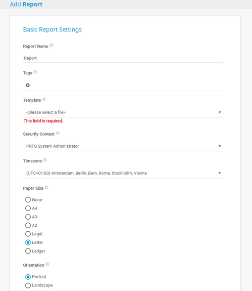 Add Report Assistant Add Report Assistant