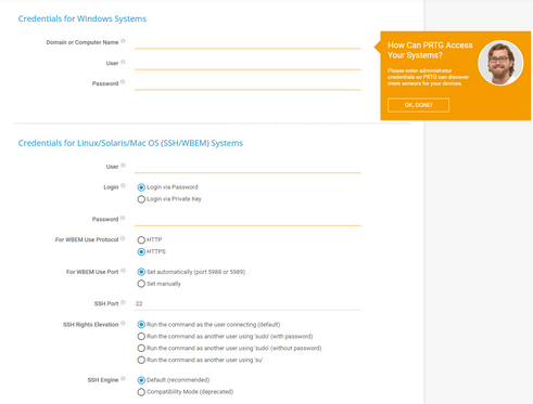 Provide Credentials... Provide Credentials...