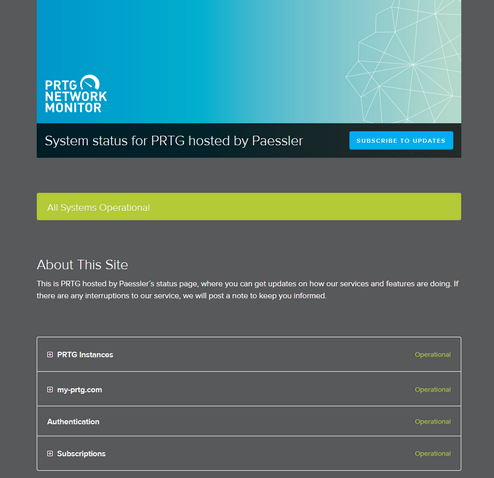 System Status System Status