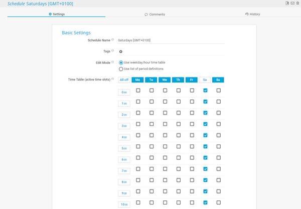 Edit Schedule Time Table Edit Schedule Time Table