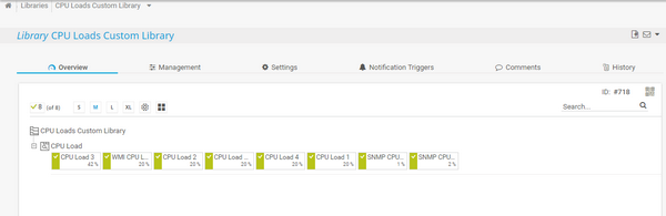 Library Overview Tab Library Overview Tab