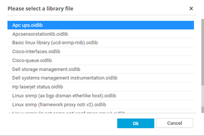 List of SNMP Library Files List of SNMP Library Files